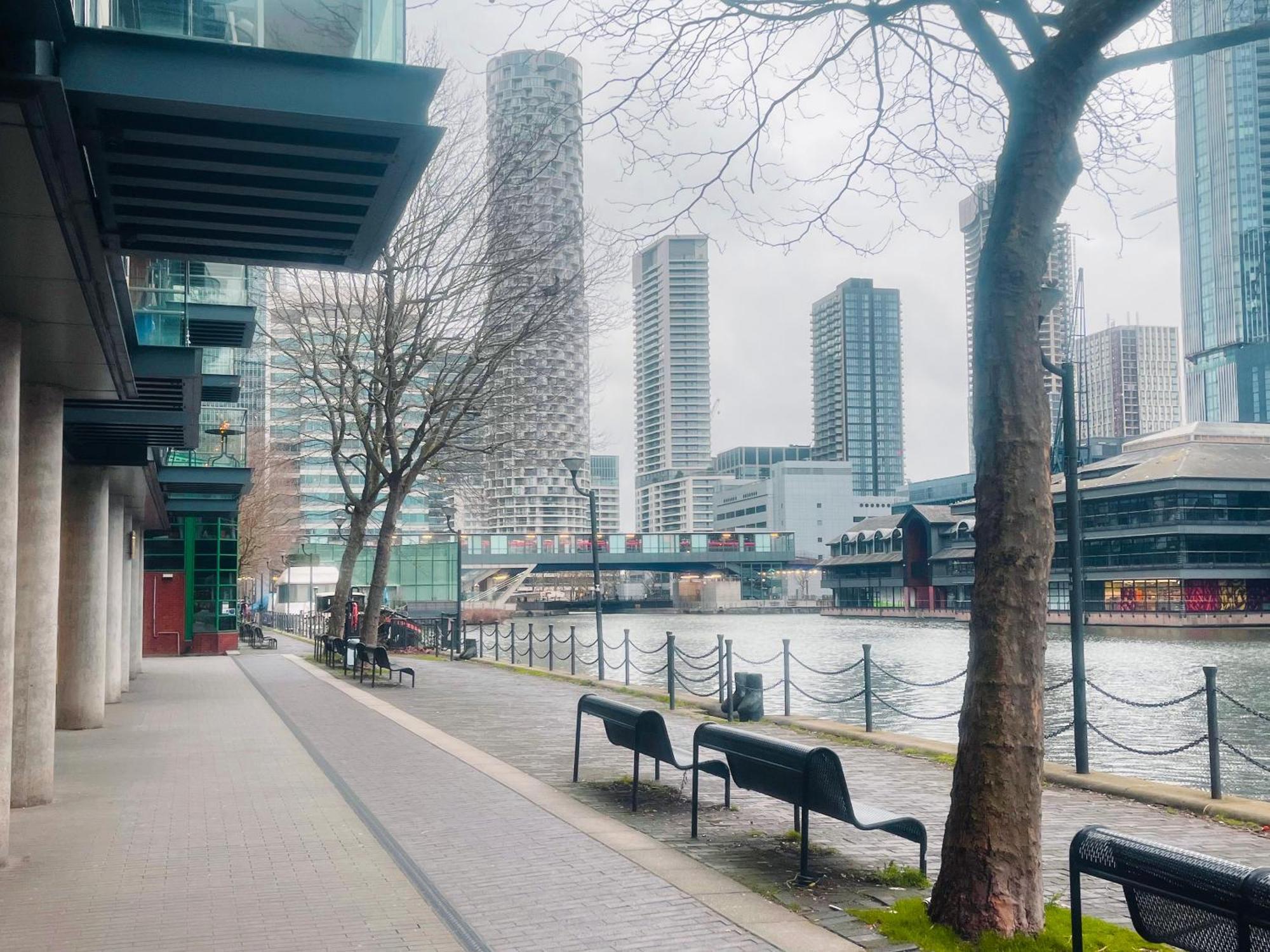 Modern 2Bed 2Bath Apartment Canary Wharf - Upto 5 Person 伦敦 外观 照片